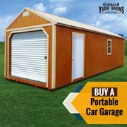 Why Georgia Yard Barns is the best place to buy Portable Garages?